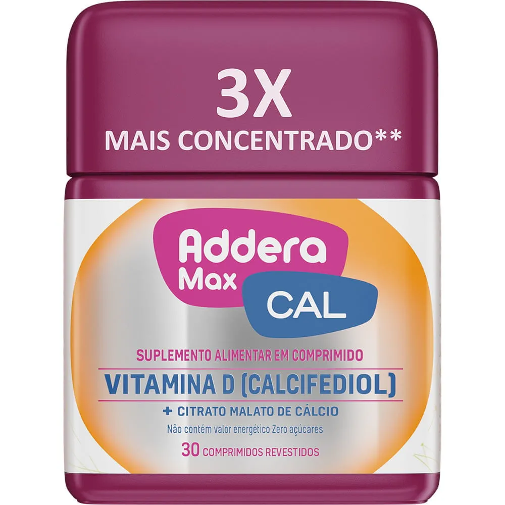 Addera Max Cal 30 comprimidos