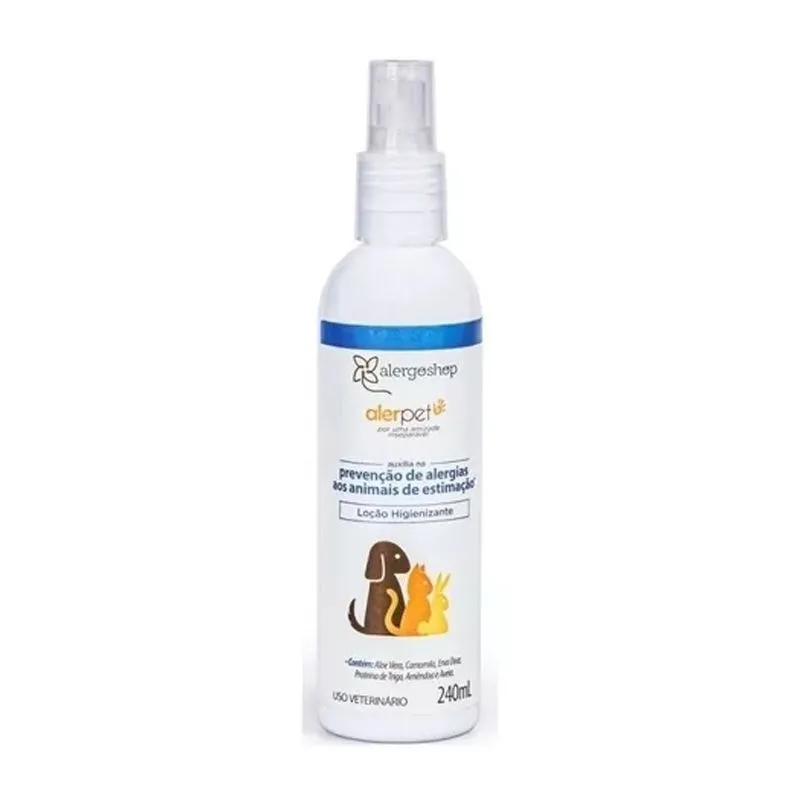 Alerpet Loção Higienizante Alergoshop 240ml