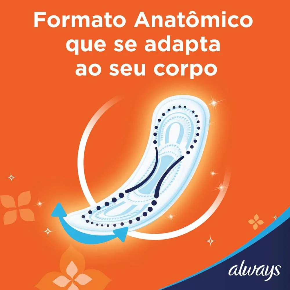 Absorvente Always Super Proteção Suave Sem Abas 8 unidades