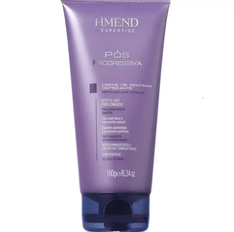Amend Pós Progressiva Creme Para Pentear Defrizante 180g