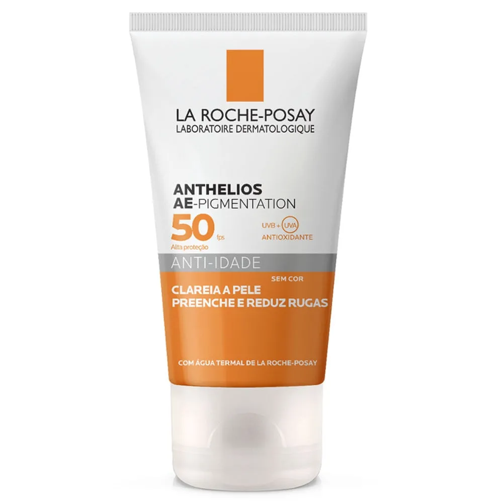 Protetor Solar Anti-idade La Roche-Posay Anthelios Ae Pigmentation sem Cor FPS50 40g