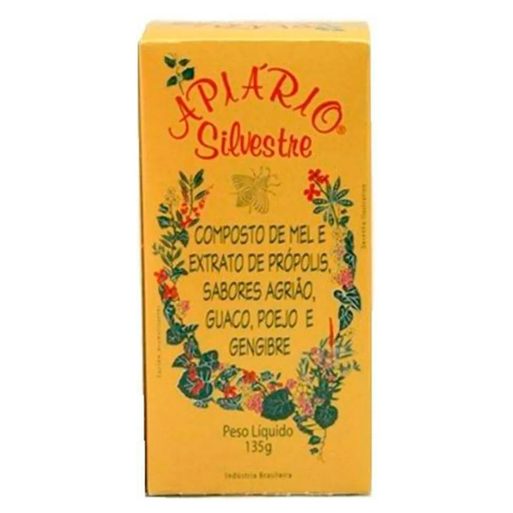 Composto de Mel e Extrato de Própolis Apiário Silvestre 135g