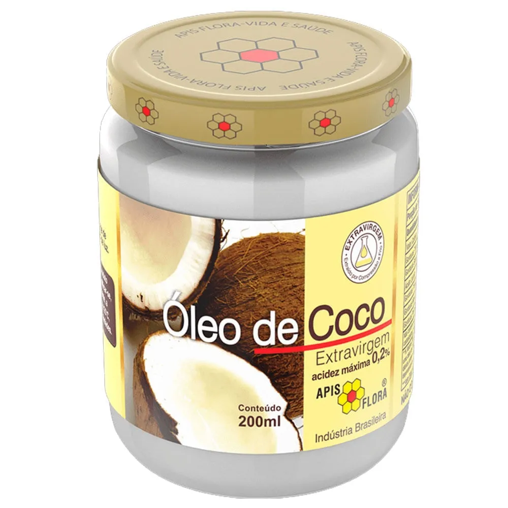 Óleo de Coco Extravirgem Apis Flora 200ml