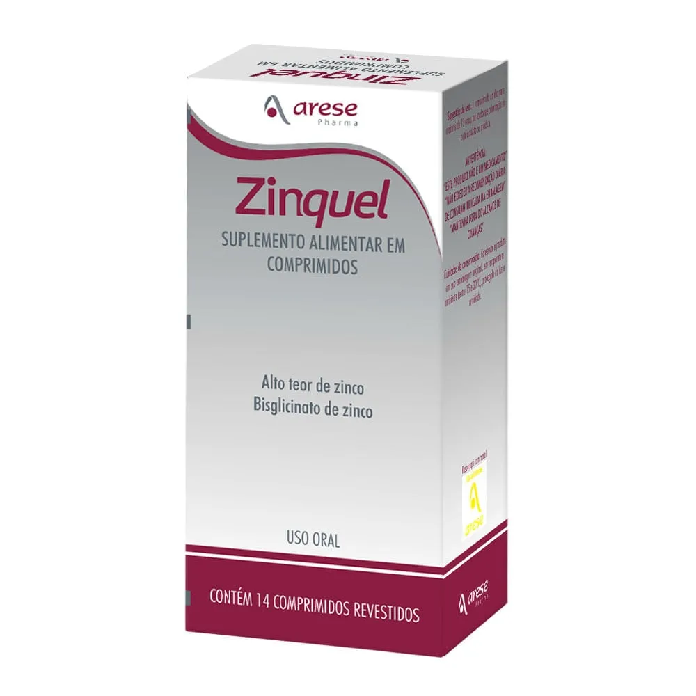 Zinquel 20mg 14 Comprimidos