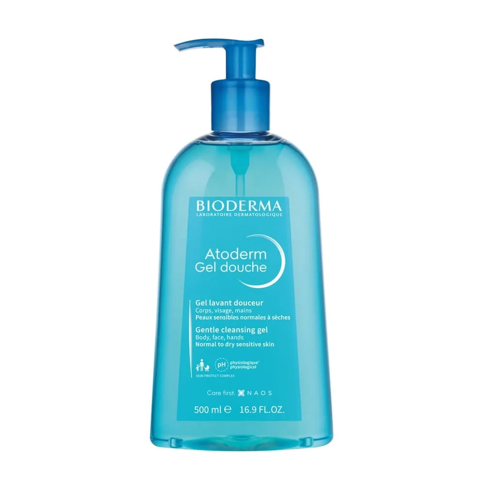BIODERMA Atoderm Gel Douche - Higiene Diária Antirressecamento 500ml