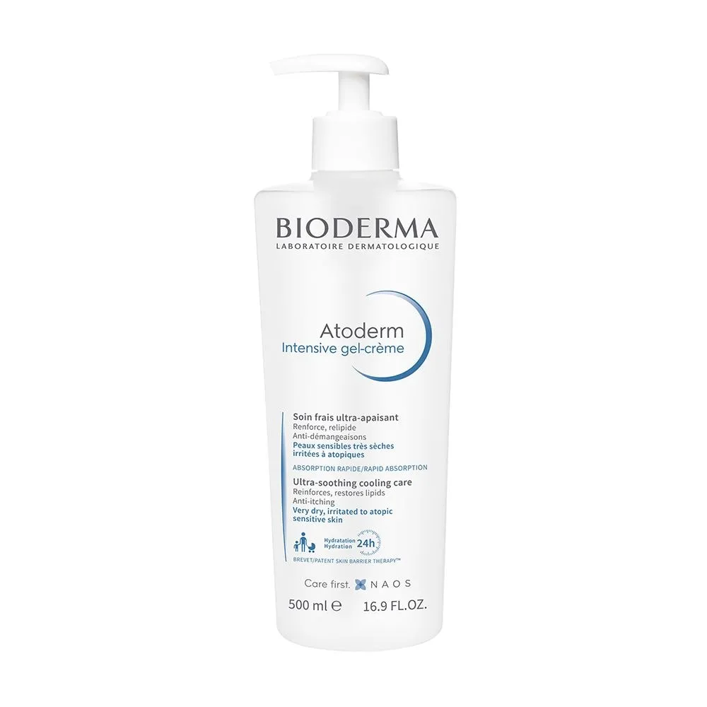 BIODERMA Atoderm Intensive Gel Creme - Hidratação Intensa Anti-coceira com Textura Gel 500ml
