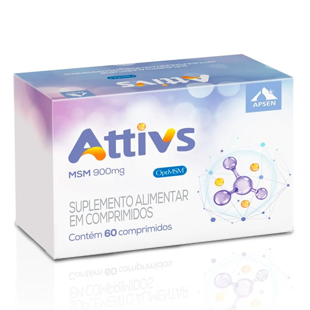 Attivs MSM 900mg 60 Comprimidos