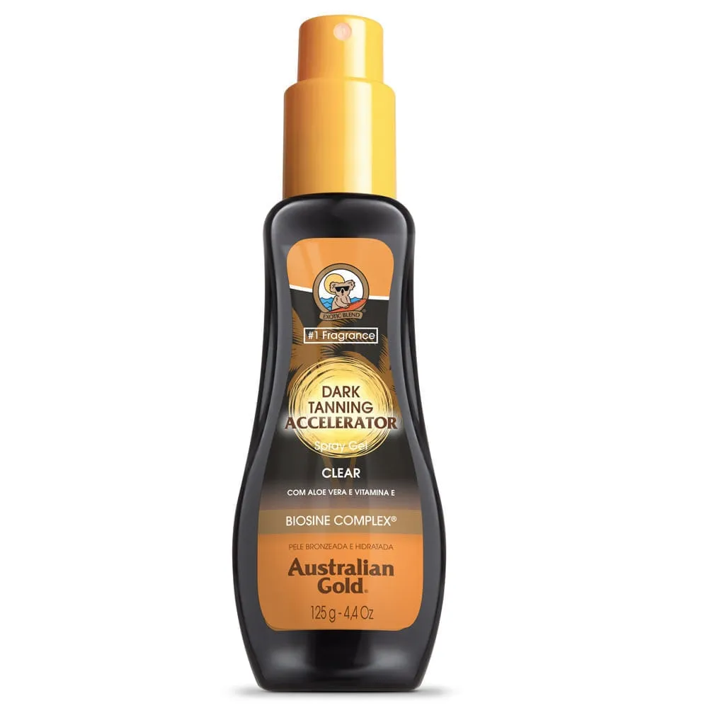 Australian Gold Accelerator Clear Bronzeador Solar Spr 125ml