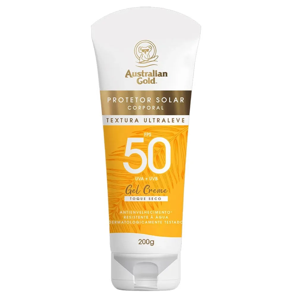 Australian Gold Textura Utraleve Protetor Solar FPS50 200g