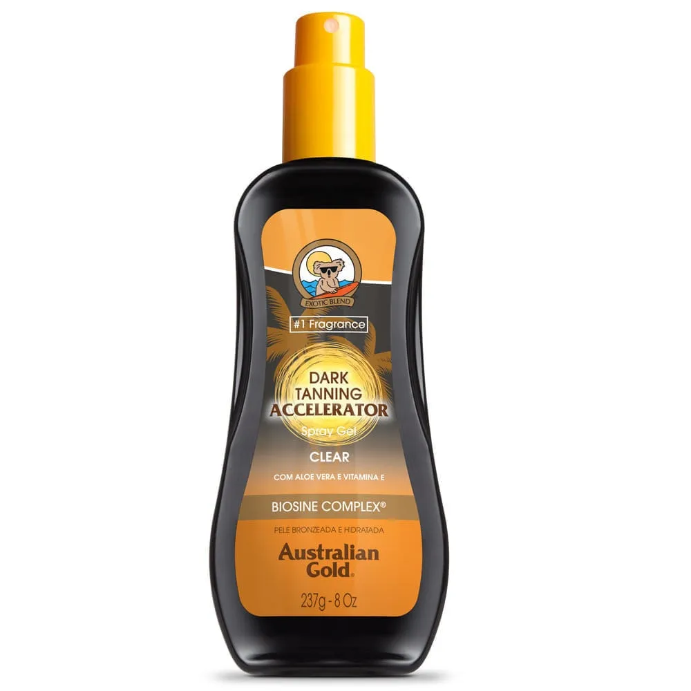 Australian Gold Accelerator Clear Bronzeador Solar Spr 237ml