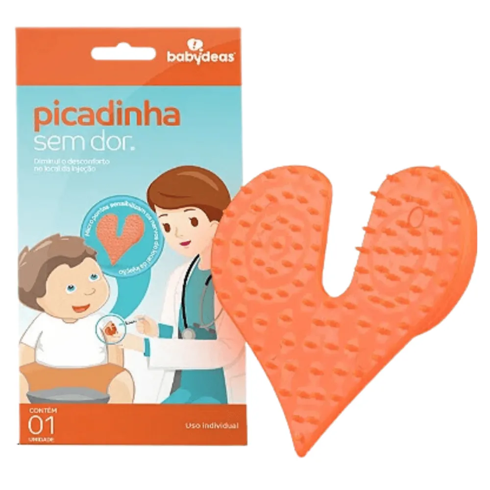 Almofada para injeção Babydeas picadinha sem dor 1 unidade