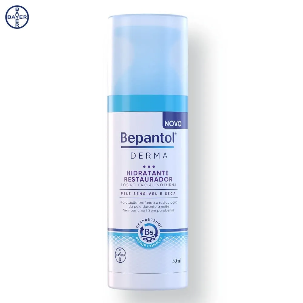 Bepantol Derma Restaurador Hidratante Facial Noturno 50ml