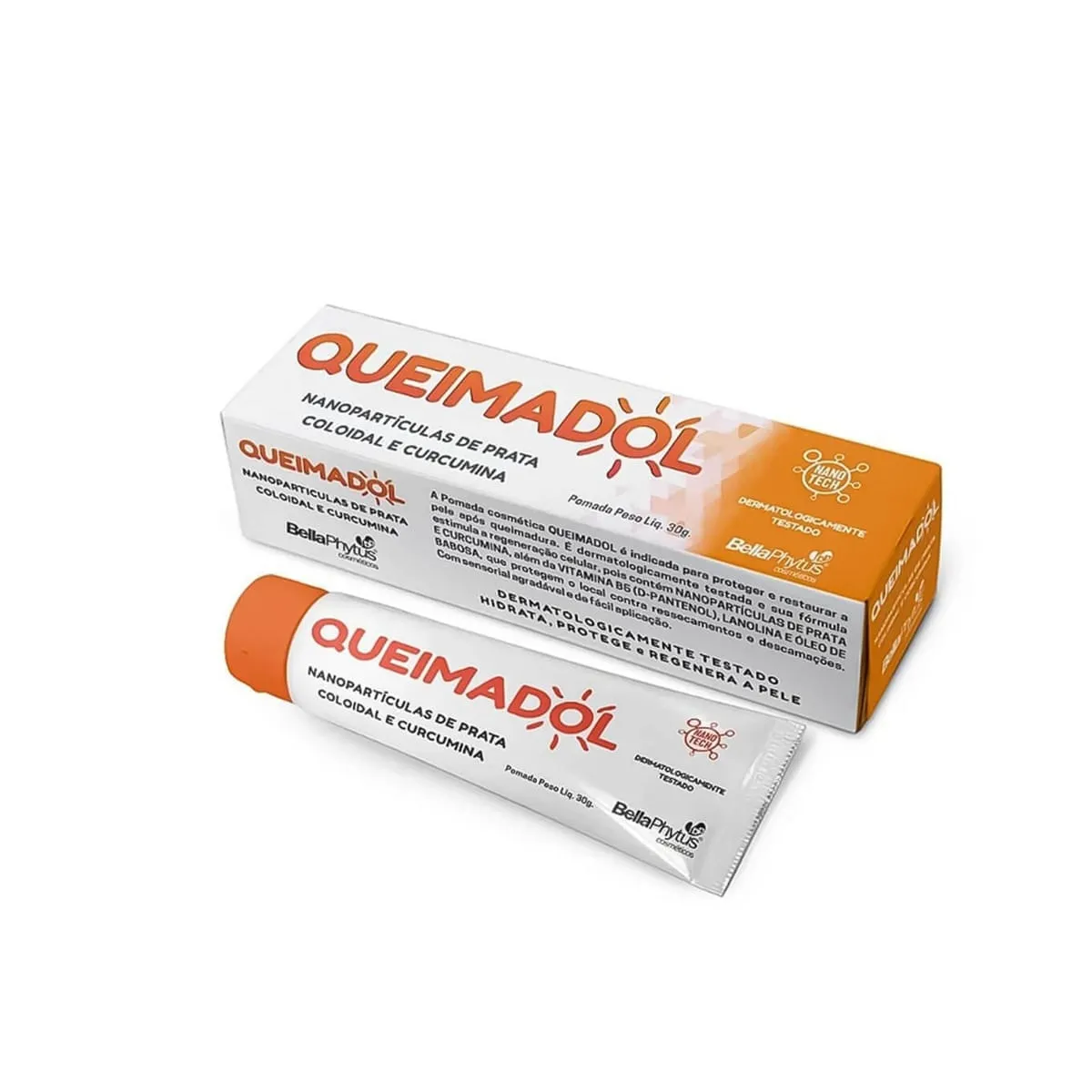 Queimadol Bellaphytus Pomada Dermatologica 30G