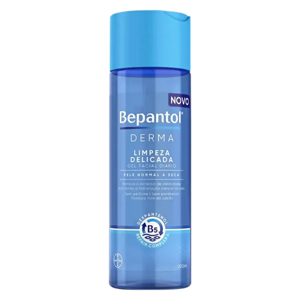Gel de Limpeza Facial Bepantol Derma 200ml