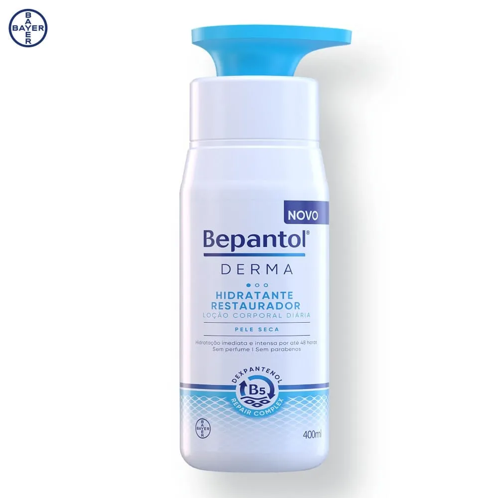 Loção Corporal Bepantol Derma Hidratante Restaurador 400ml