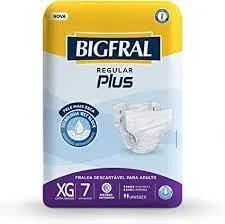 Fralda Geriátrica Bigfral Regular 7 Xg Unidades
