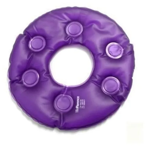 Almofada De Assento Gel Bioflorence Redonda Com Orifício 1 Unidade