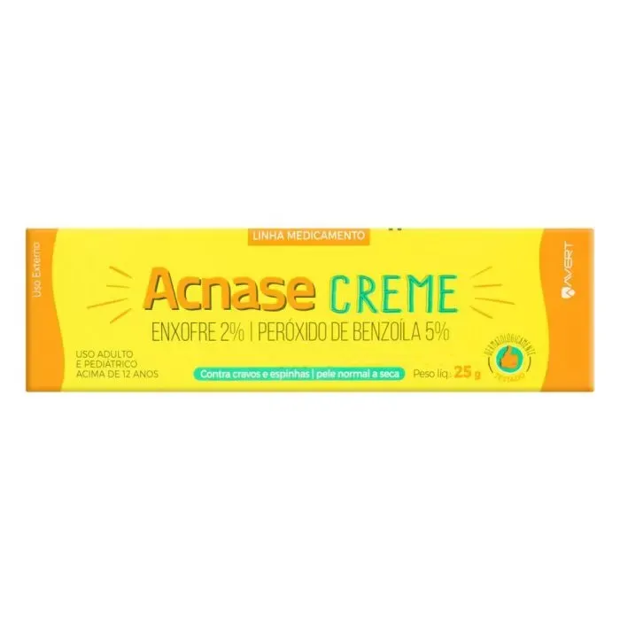 Acnase Creme Antiacne Facial 25g