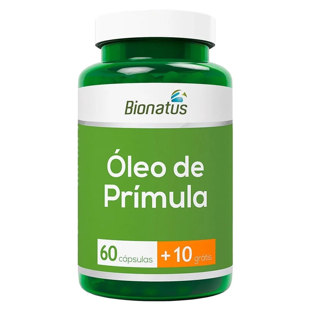 Óleo de Prímula Bionatus | Com 70 Cápsulas