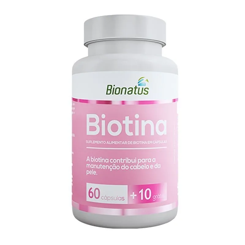 Biotina Bionatus 70 Cápsulas