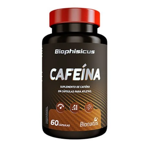 Cafeína 420mg Bionatus 60 Cápsulas