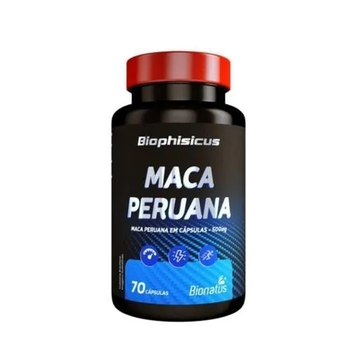 Maca Peruana 500mg Bionatus 70 Cápsulas