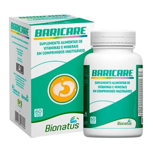 Baricare Bionatus 60 Comprimidos Mastigáveis