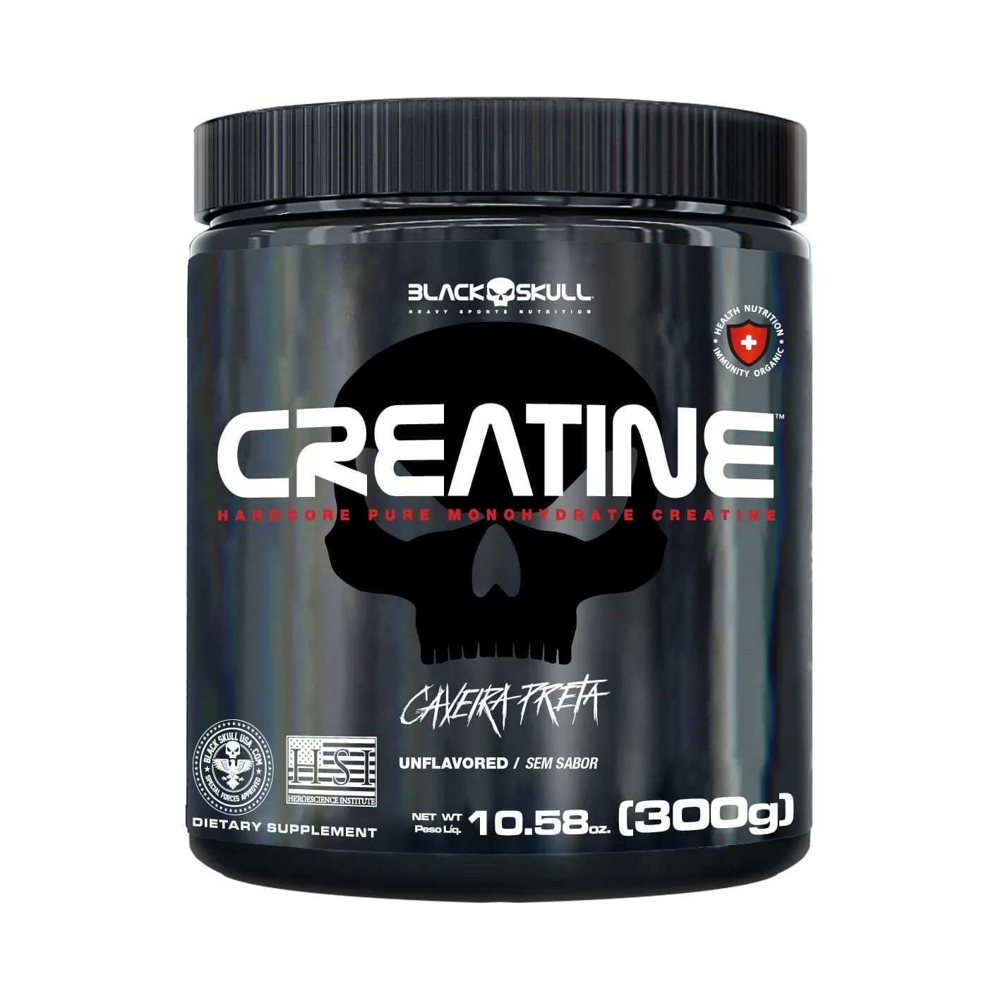 Creatine Creatina Monohidratada Black Skull 300g