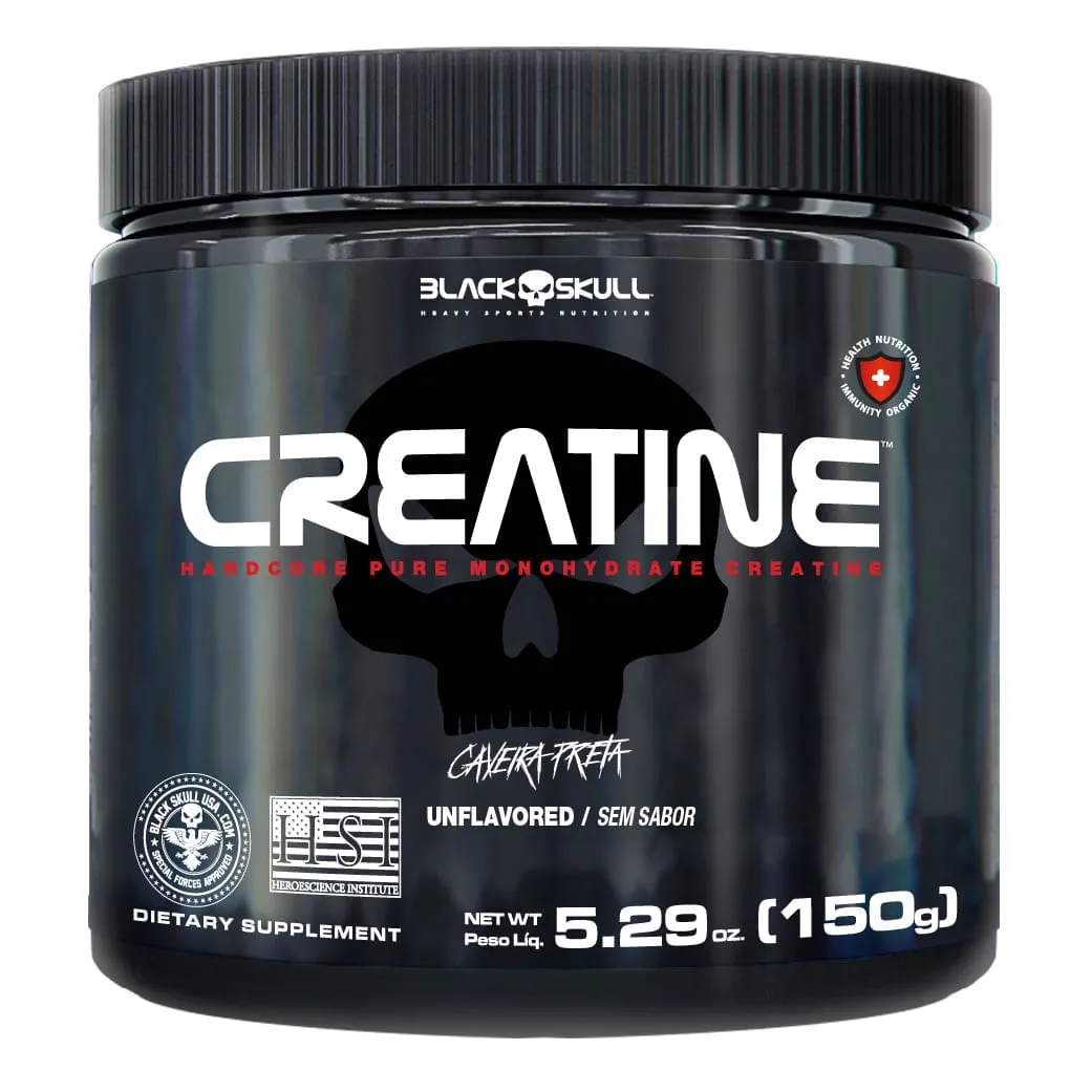 Creatine Creatina Monohidratada Black Skull 150g