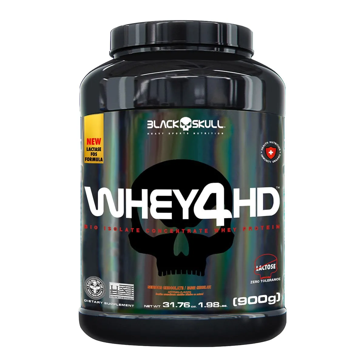 Whey Protein 4HD Isolado e Concentrado Chocolate 900g