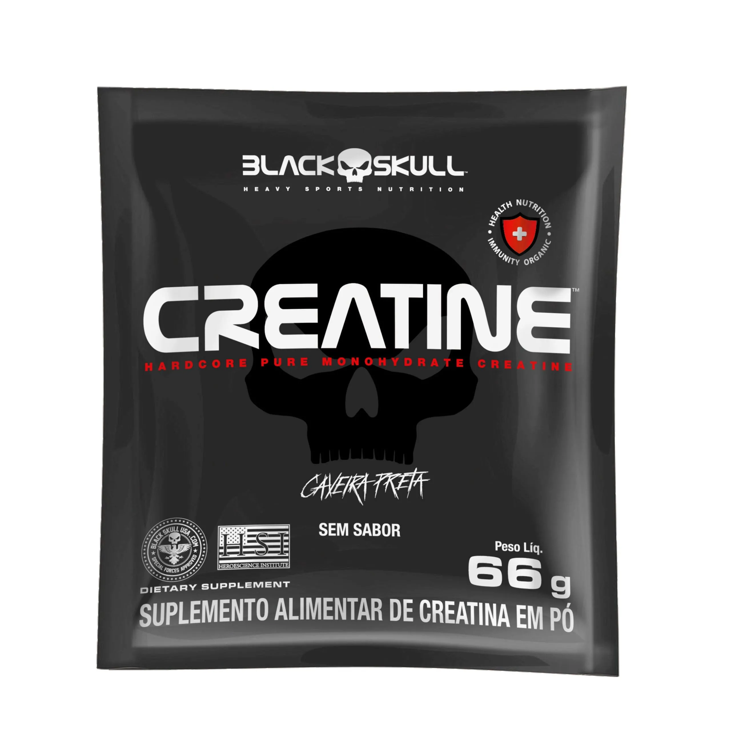Creatine Creatina Monohidratada Black Skull Sache 66g