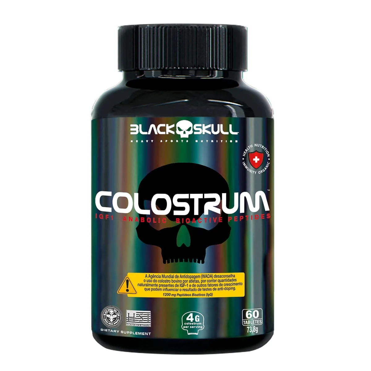 Colostrum Colostro Black Skull 60 Tabletes