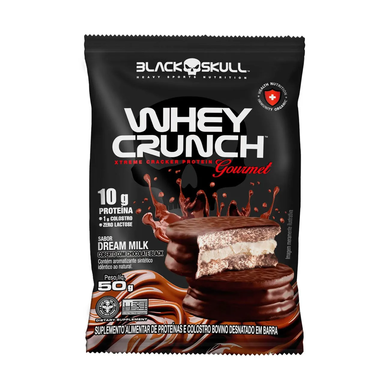 WHEY CRUNCH GOURMET 50g - DREAM MILK
