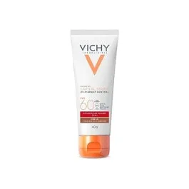 Protetor Solar Facial Vichy UV Pigment Control Cor 5.0 FPS60 40g