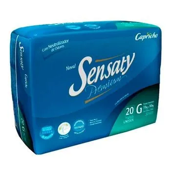 Fralda Geriátrica Sensaty Premium G 20 unidades