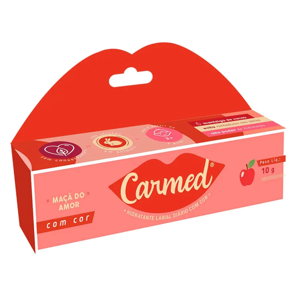 Hidratante Labial Carmed Sabor Maçã do Amor 10g