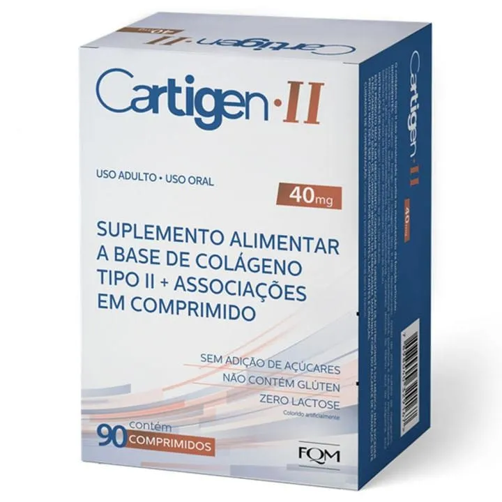 Cartigen II 40mg 90 Comprimidos