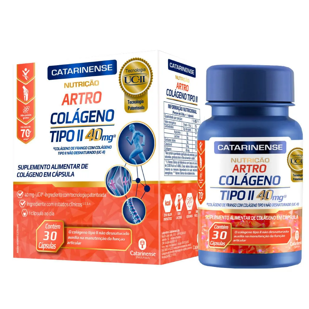 Artro Colágeno 40mg 30 Cápsulas