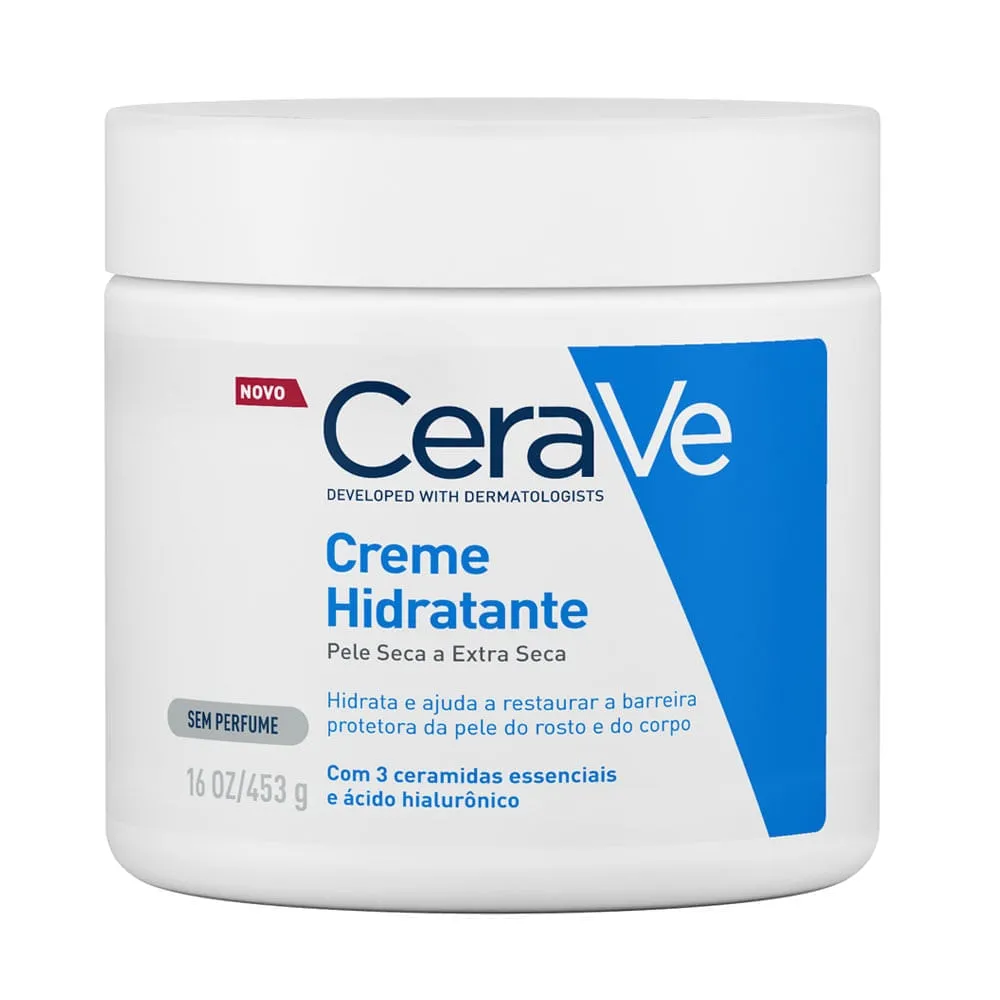 Creme Hidratante Cerave Pele Seca e Extra Seca 453g