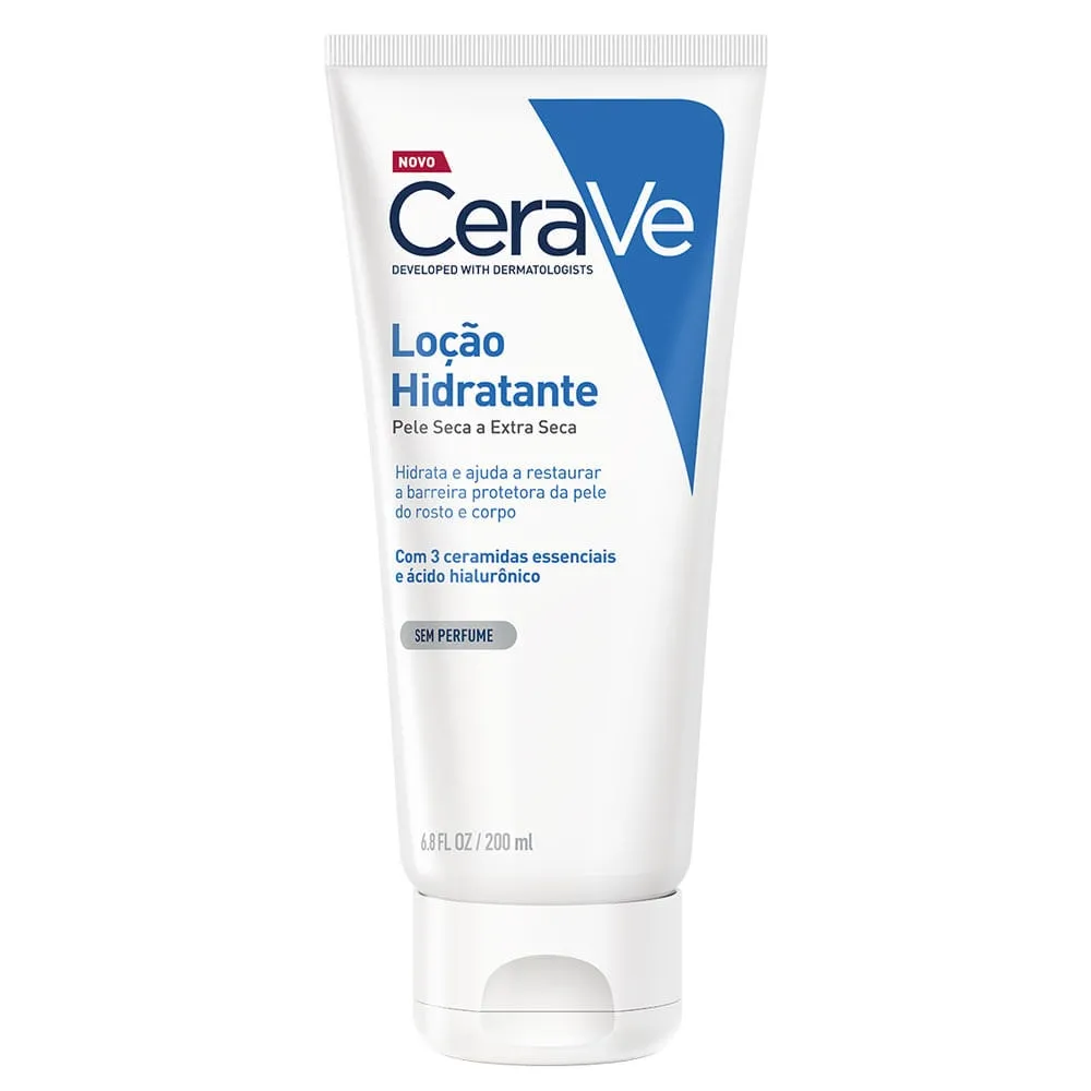 Hidratante CeraVe Loção Corpo/Facial Pele Seca Ext Sec 200ml