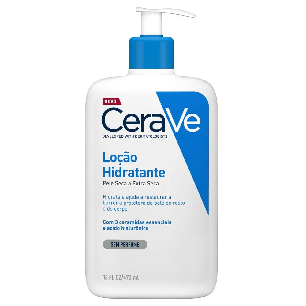 Loção Hidratante Cerave Pele Seca e Extra Seca 473g