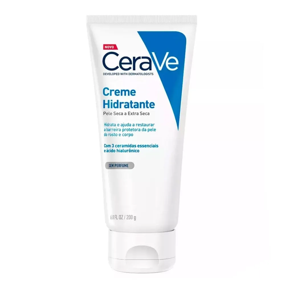 Hidratante CeraVe Creme Corpo/Facial Pele Seca Extr Sec 200g