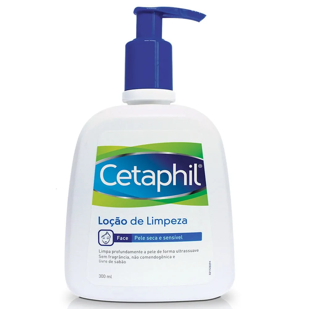 Cetaphil Loção Limp Facial Corp Sensível e Seca Pump 300ml