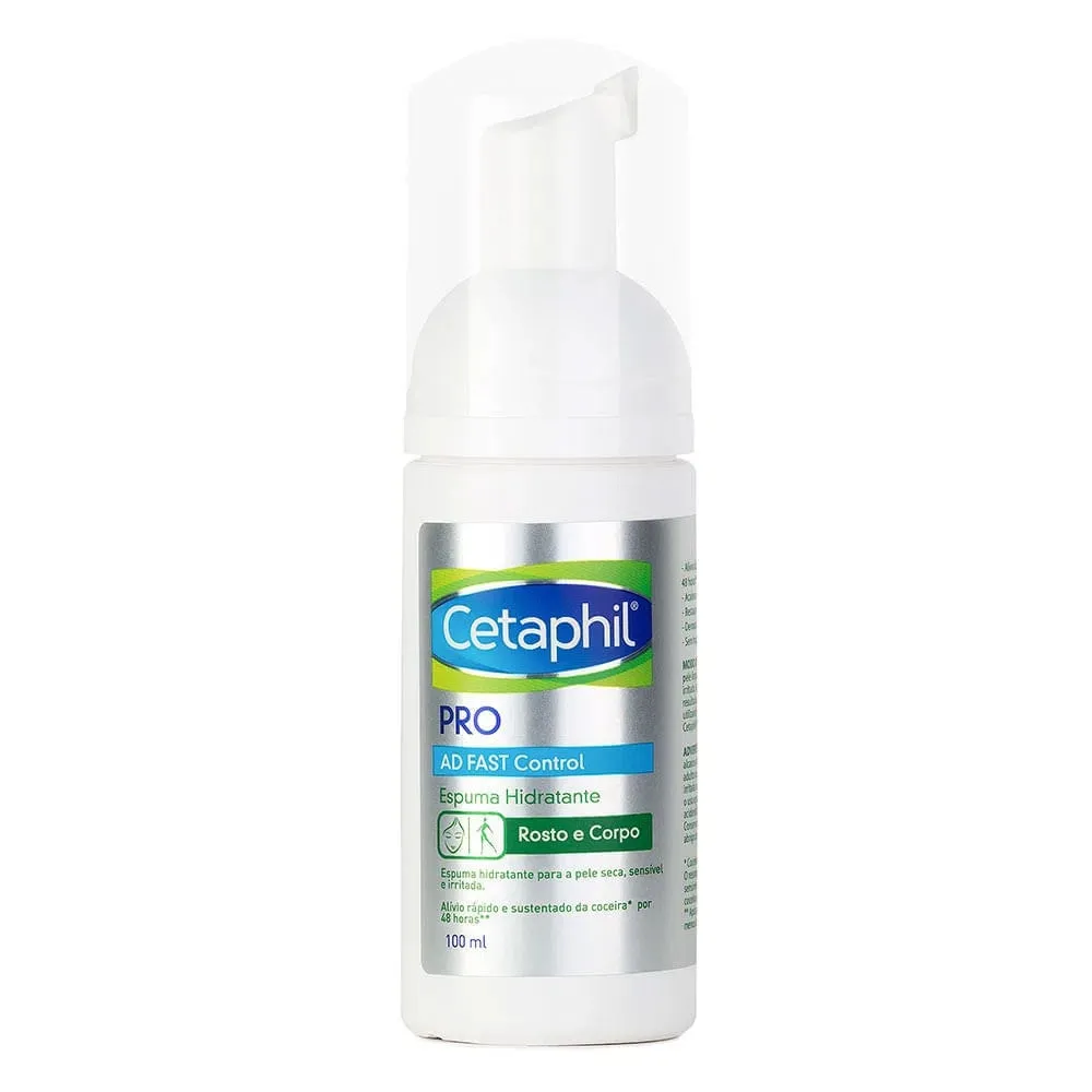 Cetaphil PRO AD Fast Control Espuma Hid Corpo e Rosto 100ml