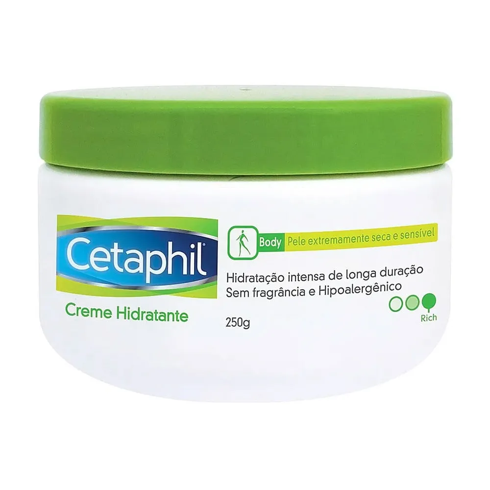 Hidratante Cetaphil Creme Extremamente Seca e Sensível 250g