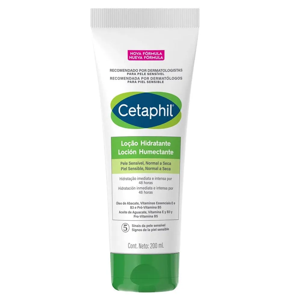Cetaphil Corporal Pele Normal a Seca Loção Hidratante 200ml