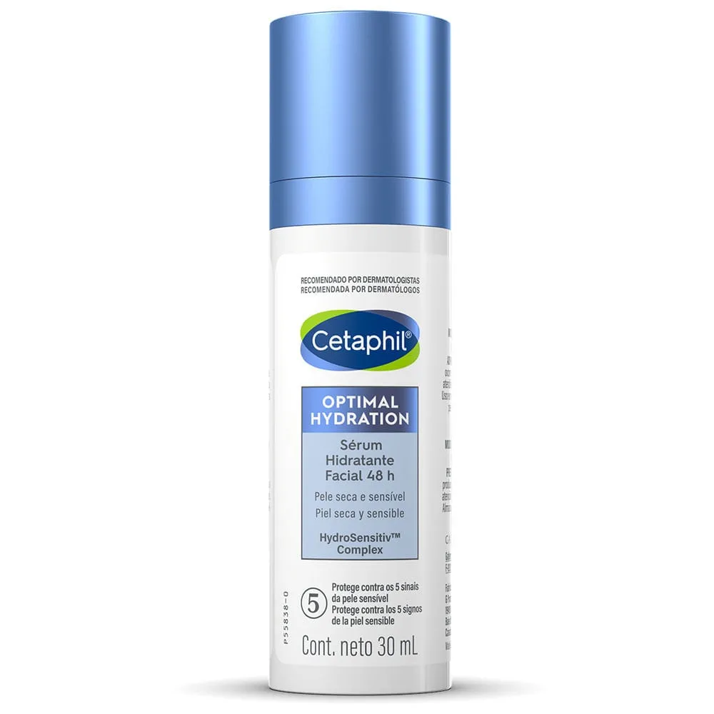 Hidratante Cetaphil Optimal Hydration Sérum Facial 48h 30ml