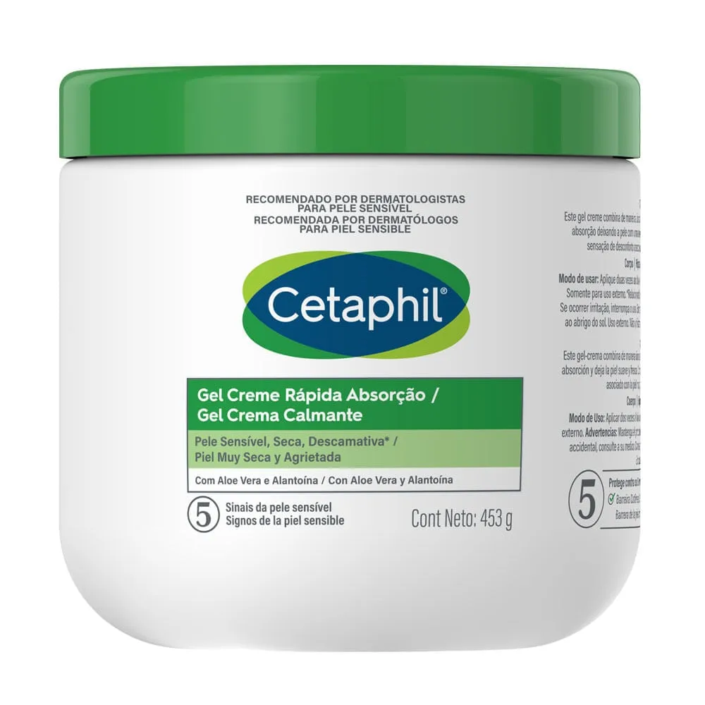 Cetaphil Gel Creme Corporal Rápida Absorção 453g