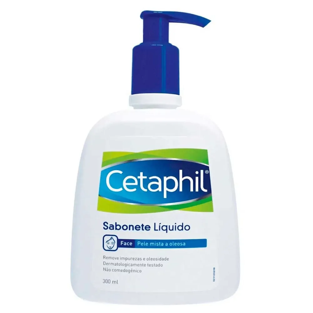 Sabonete Líquido Cetaphil Pele Mista E Oleosa 300ml