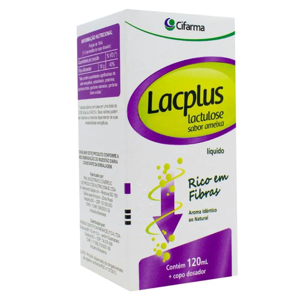Lacplus Solução Oral Ameixa 120ml